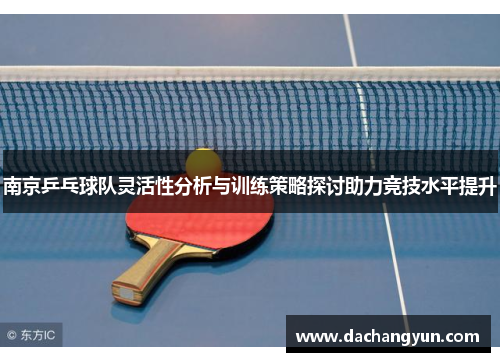 南京乒乓球队灵活性分析与训练策略探讨助力竞技水平提升