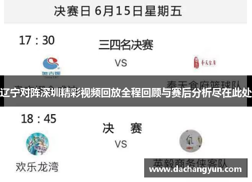 辽宁对阵深圳精彩视频回放全程回顾与赛后分析尽在此处